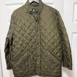 Barbour Men's Quilted Puffer Jacket - Olive
